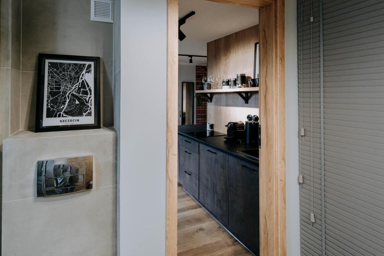 Apartamento Mini Loft Na Dachu Szczecin Exterior foto